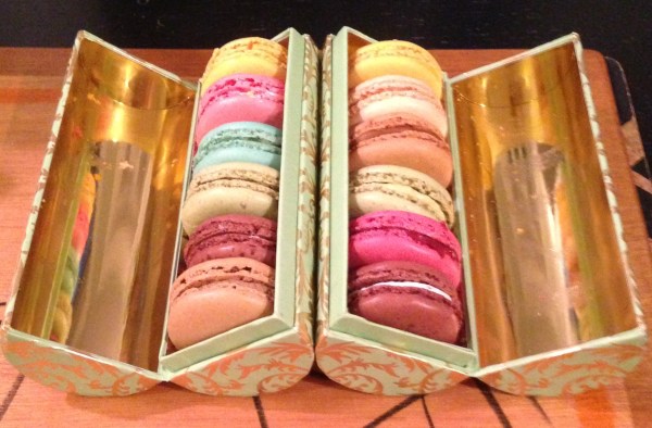 A delicious array of macaron from Laduree 