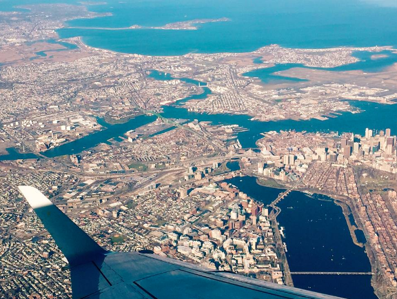 Boston from up high.  Got to do a lot of traveling this year... very blessed. 