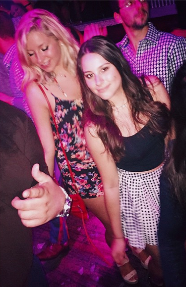 Me and Lee, one of my best friends from Israel, clubbing in Boston!