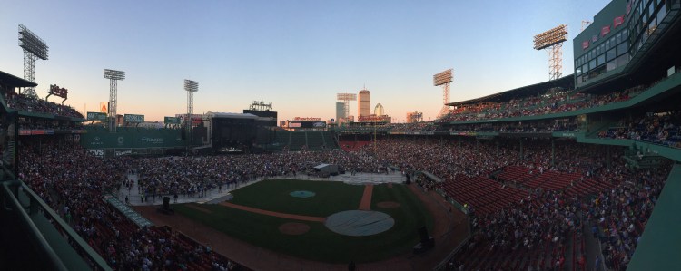 sunset view while my cousin rocked out!