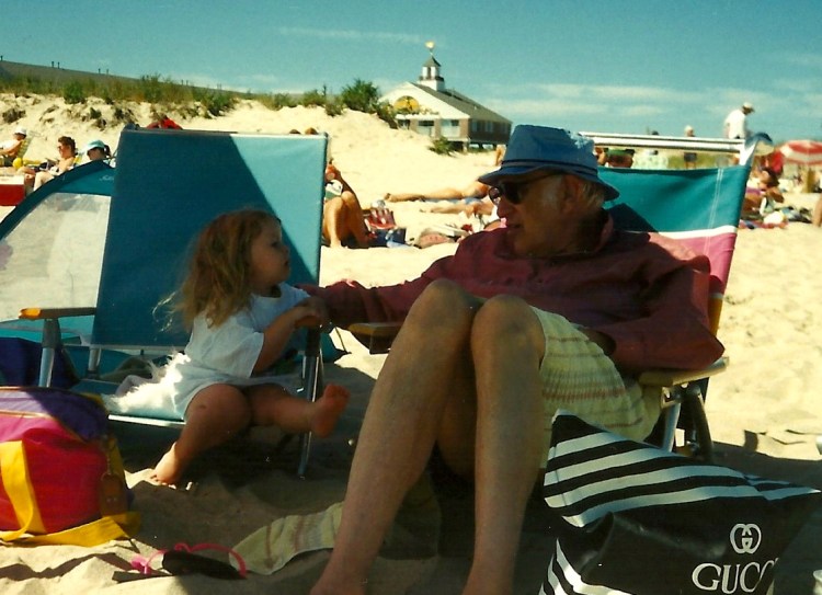 My grandpa, and I in 1994.