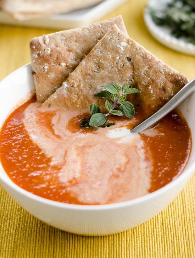 tomato-soup-topped-with-coconut-milk-cream-4-645x853